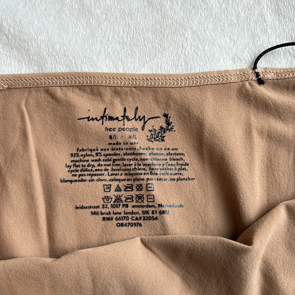 NWOT Intimately Free People skinny strap Brami - Picture 4 of 5